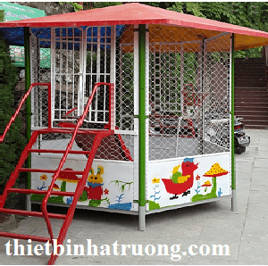 nhà bóng ngoài trời mái tôn