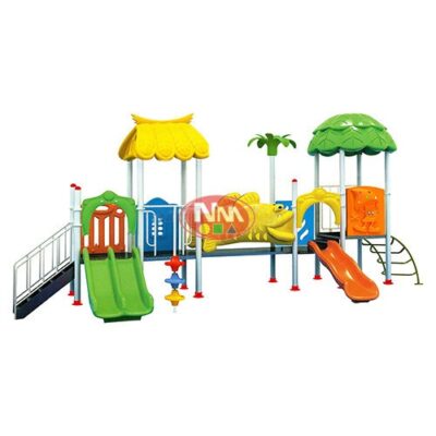 Bộ liên hoàn 2 khối 3 cầu trượt