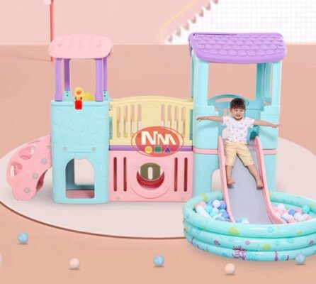 Bộ liên hoàn cầu trượt vận động đa năng