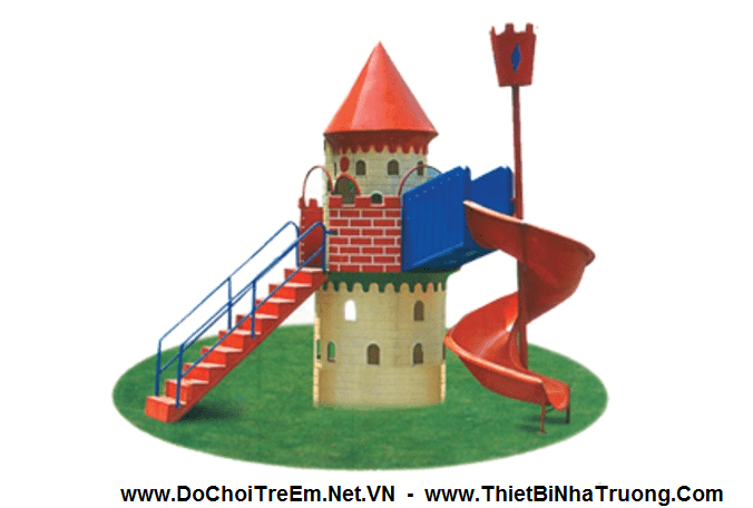 Cầu trượt lâu đài
