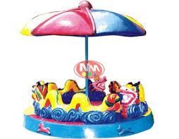 Đu quay 3 con rồng mái nấm