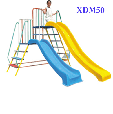 Thang leo cầu trượt 2 lứa tuổi