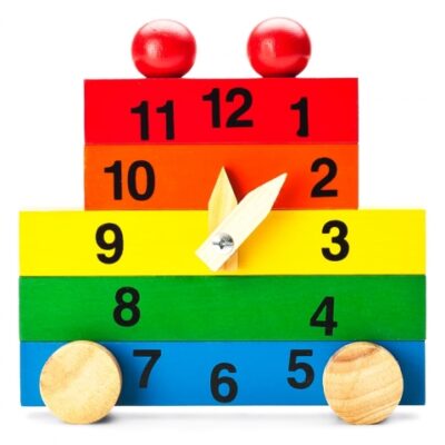 đồng hồ lắp ráp mầm non