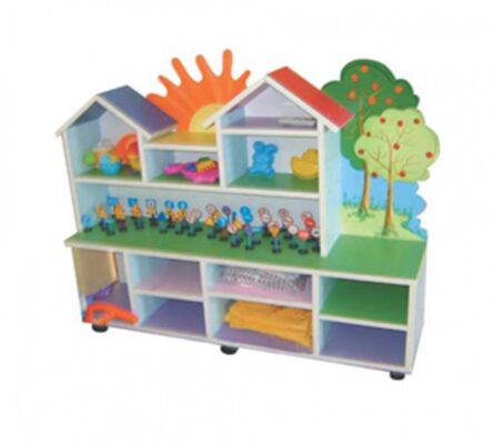 Kệ đồ chơi 2 mái