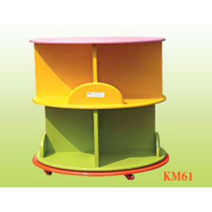 Giá sách xoay 4 mặt