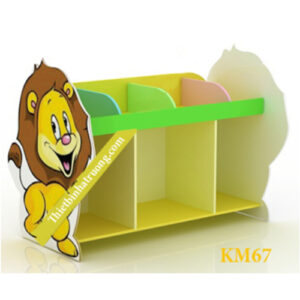 Kệ thư viện sư tử