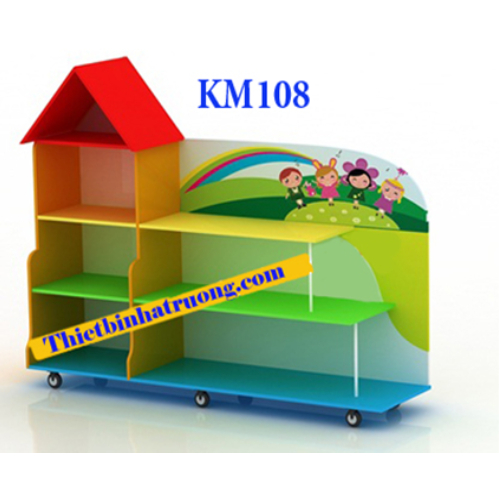 Kệ 1 mái nhà đỏ