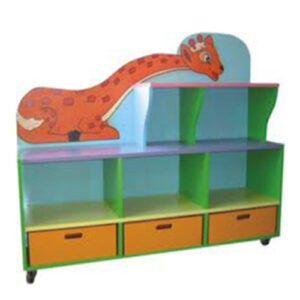 Kệ đồ chơi hình con hươu 3 ô kéo