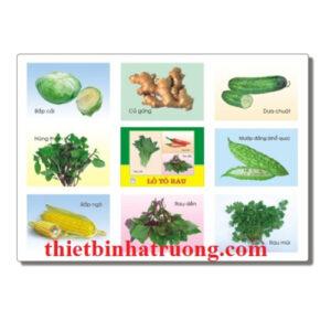 Lô tô các loại rau